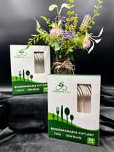 Load image into Gallery viewer, 2 for 1 Bundle - 24ct Forks &amp; Spoons Disposable Cutlery
